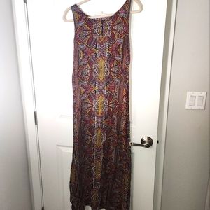 Two by Vinve Camuto Bohemian Maxi dress size large